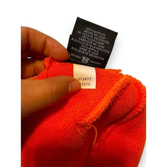 NWT New Era Denver Broncos NFL Embroidered Logos Beanie Hat Unisex OS Orange - Picture 3 of 10